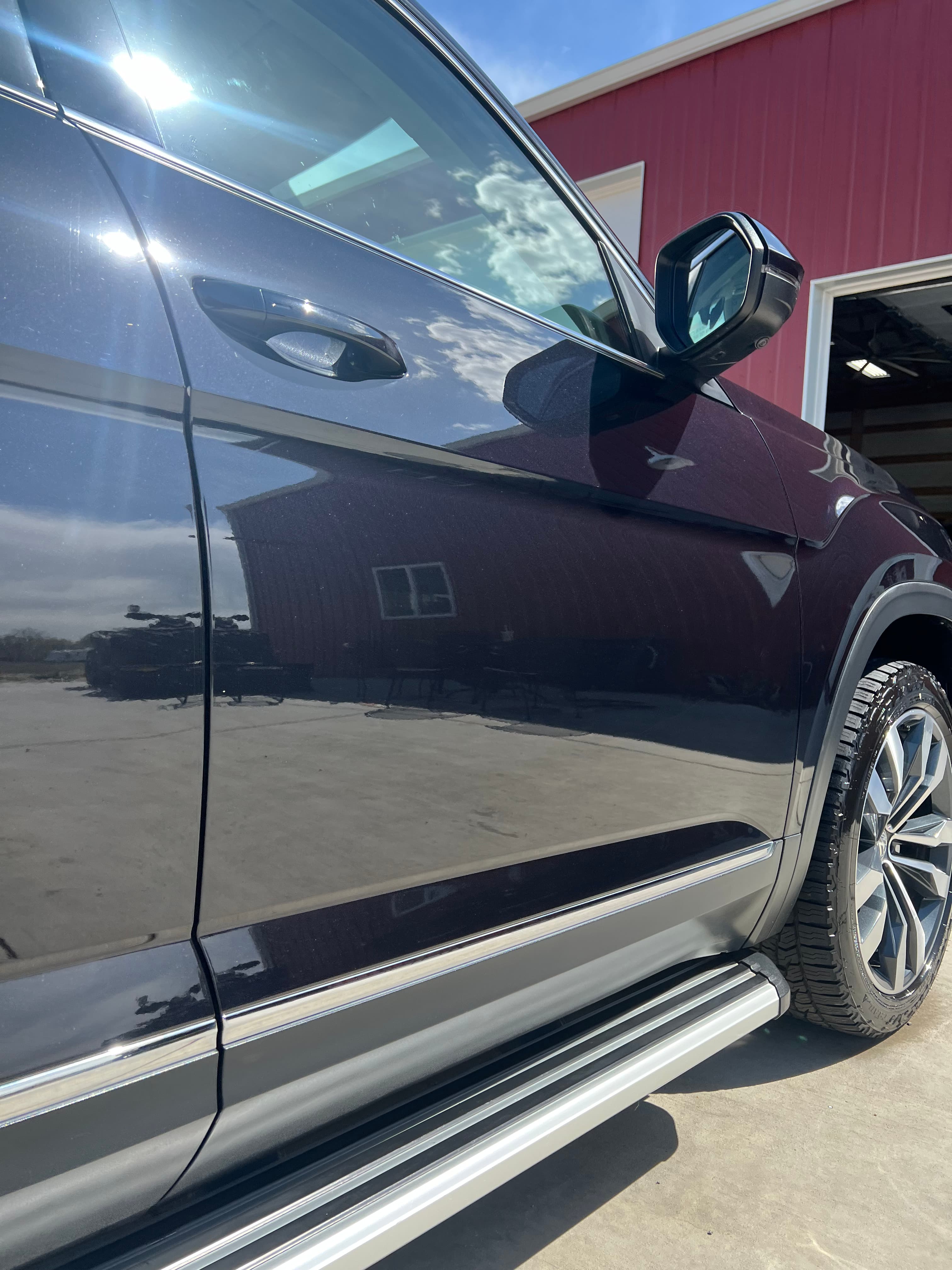 After detailing - pristine SUV exterior with perfect shine by Bousquet's Auto Spa