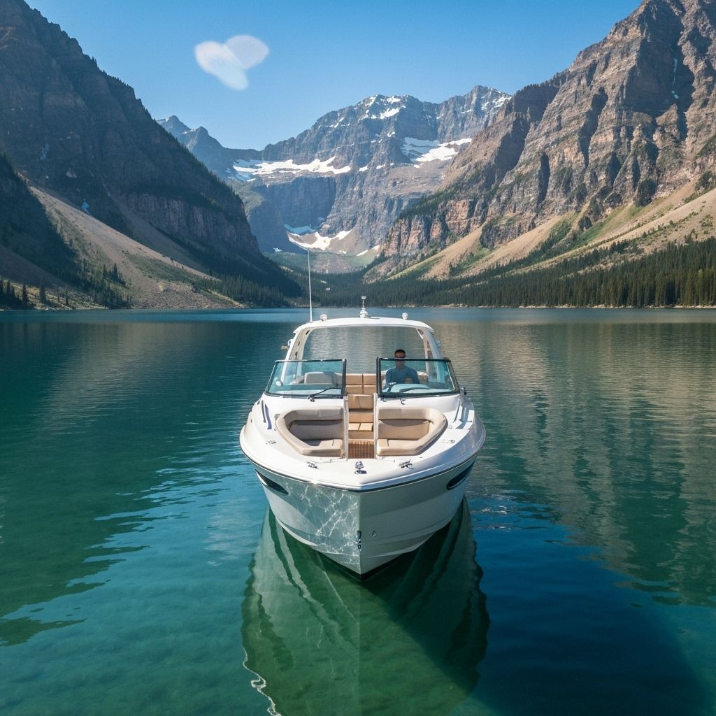Luxury boat detailing service in Loveland, Colorado - professional boat cleaning on Horsetooth Reservoir